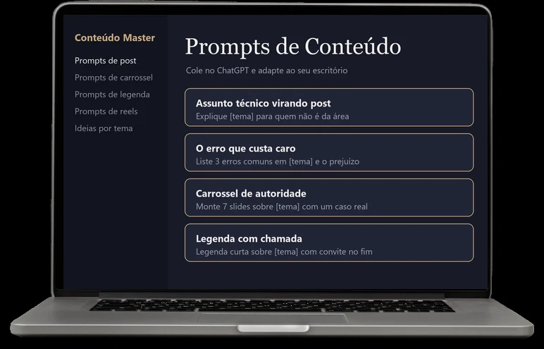 Prompts do Conteúdo Master