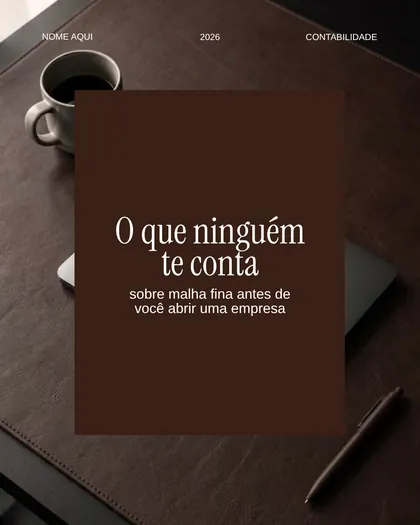 Template de contabilidade 27